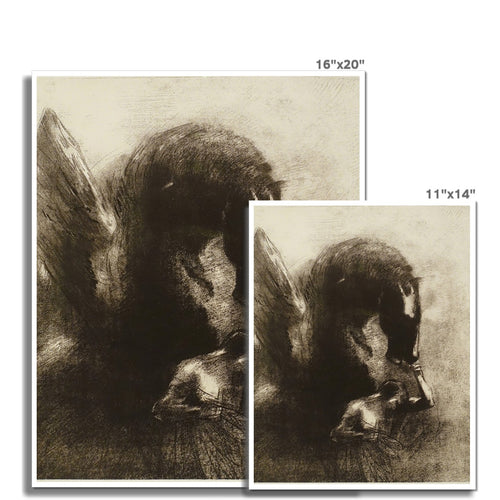 Captured Pegasus | Odilon Redon | 1889