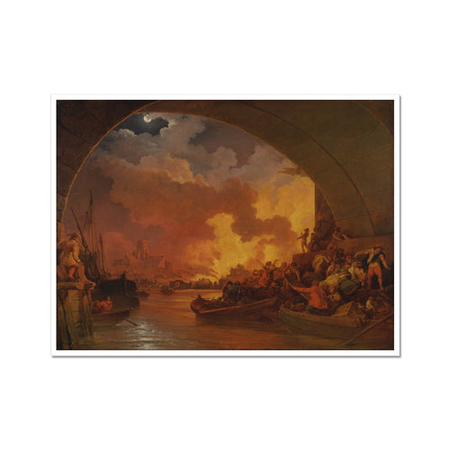 The Great Fire of London | Philippe-Jacques de Loutherbourg | 1797