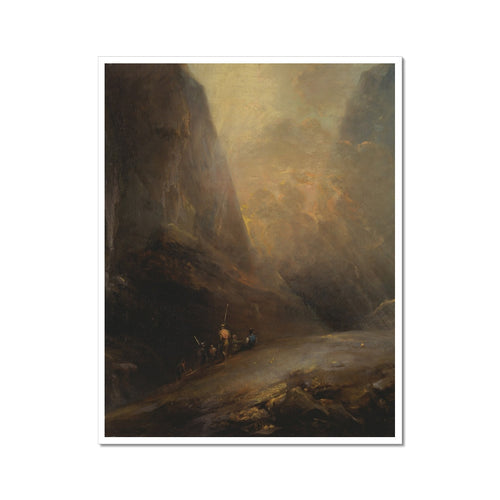 Mountain Landscape with Banditti | Elias Martin | 1780