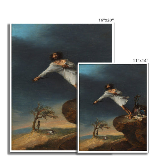 Satire of Romantic Suicide | Leonardo Alenza | 1839